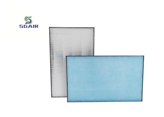 Materiał PP PF Filtry powietrza Hepa 99,97% Z ramą papieru z folii aluminiowej
