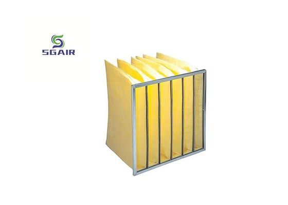 F5 Hepa Bag Air Filter Zindywidualizowany z twardą strukturą H13~H14 Wydajność