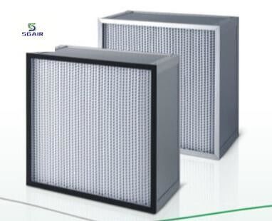 Filtr HEPA głębokiego pletu do systemów wentylacji przemysłowej