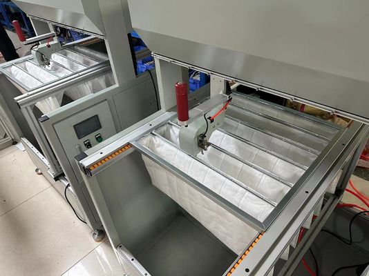 Ustawialna grubość dostosowywalny filtr Medium Filtr powietrza ramka maszyny 2.2kW