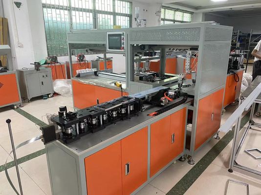 Automatyczna maszyna do produkcji filtrów powietrza z regulowanymi filtrami i ekranem dotykowym
