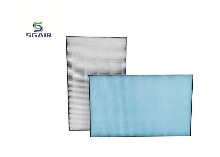 Materiał PP PF Filtry powietrza Hepa 99,97% Z ramą papieru z folii aluminiowej