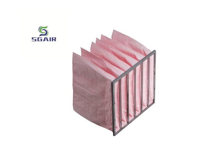 Włókno szklane Materiał Hepa Bag Filtr powietrza 99,97%