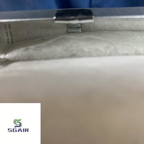 Hepa Bag Filter T-shaped Metal Buckle For Aluminium Profile Frame