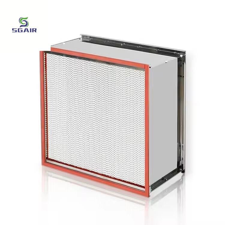 Aluminiumowa folia rozdzielcza Filtr powietrza o wysokiej temperaturze Standardowy projekt modułowy